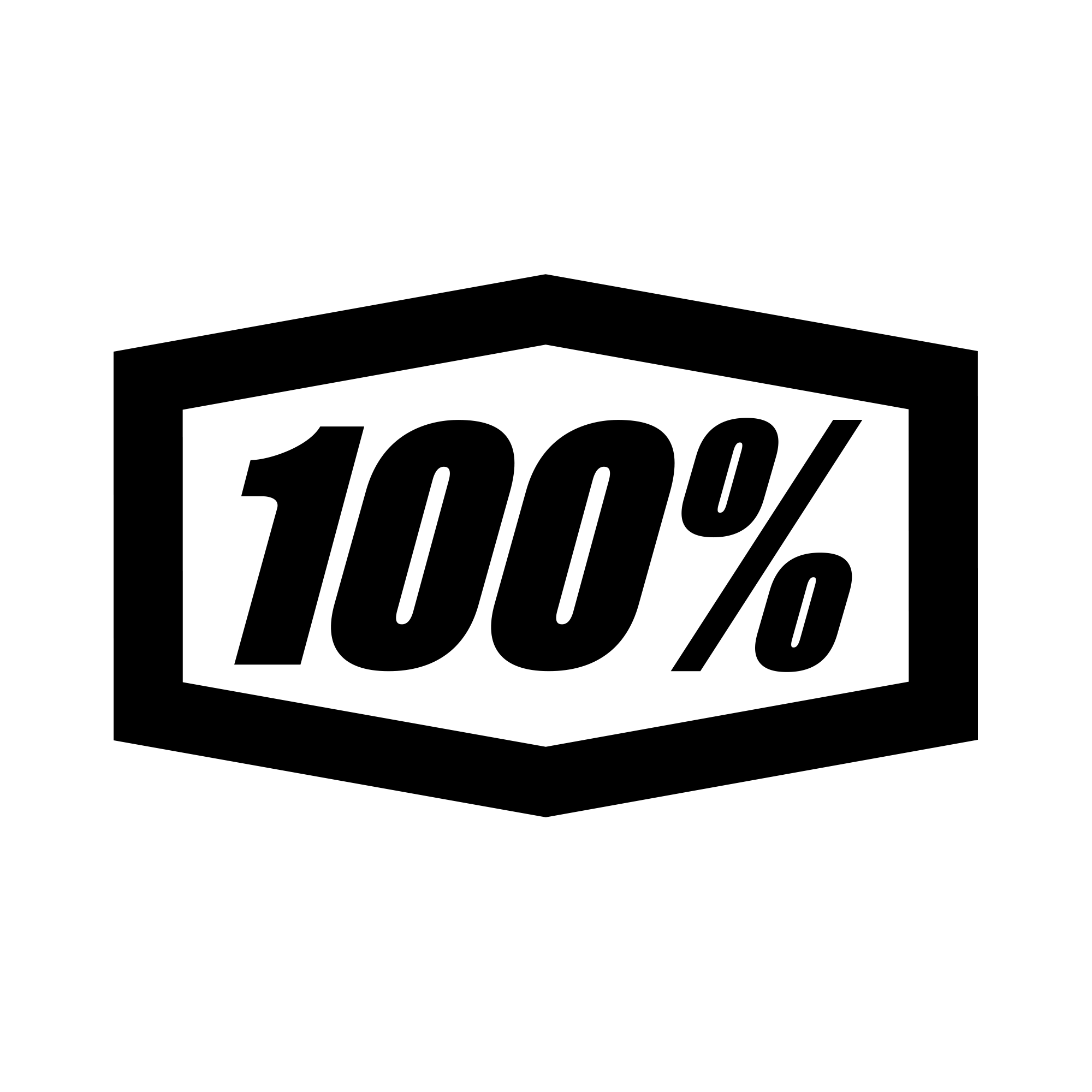 100% logo